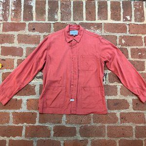 CORRIDOR red overshirt in Men's Medium in perfect condition